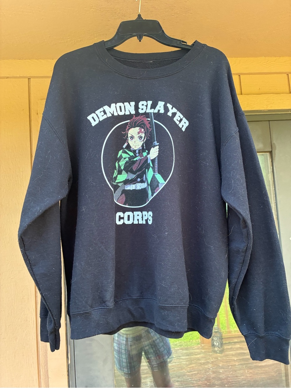 Demon Slayer Kimetsu no Yaiba Tanjiro Kamado Pullover Sweater Hot Topic